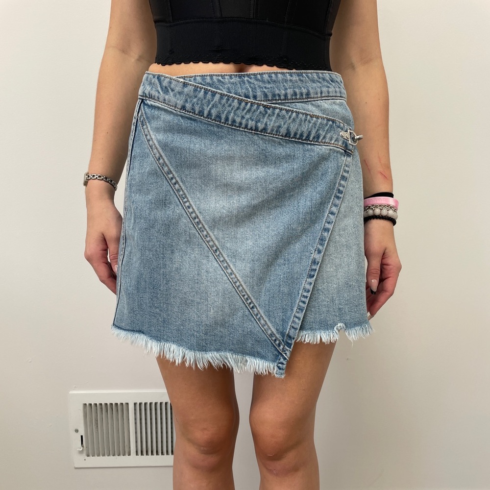 Blank NYC denim skirt
